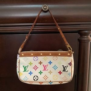 Vintage Louis Vuitton wrist handbag